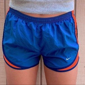 Nike Orange And Blue Shorts